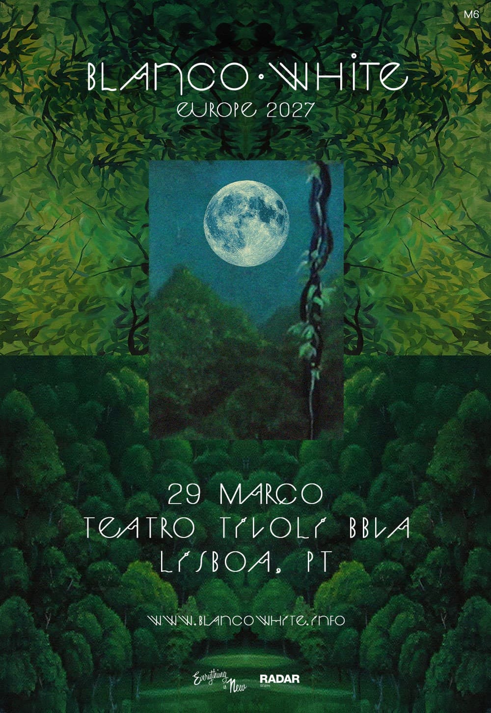 Cartaz — BLANCO WHITE