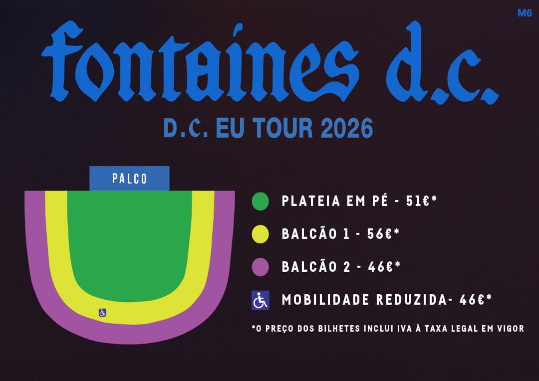 Planta da sala — MEO Arena