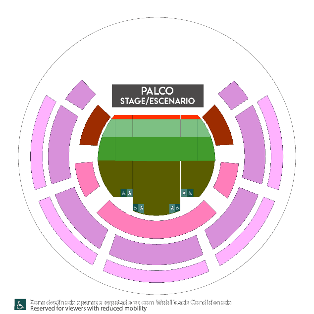 Planta — Super Bock Arena - Pavilhão Rosa Mota