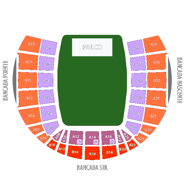 Planta — Estádio José Alvalade