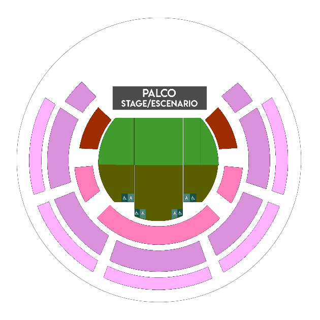 Planta — Super Bock Arena - Pavilhão Rosa Mota